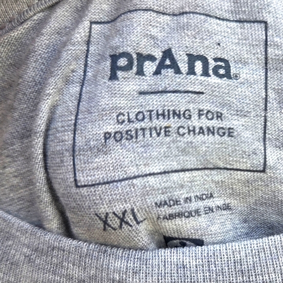 PrAna Gray Men's Shirt - Picture 4 of 4